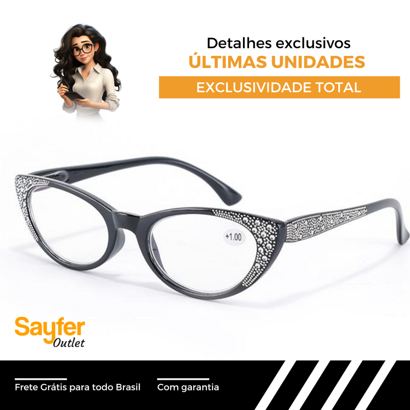 [SÓ HOJE] Óculos Fashion Say™ - Multifocal (ULTIMAS UNIDADES)