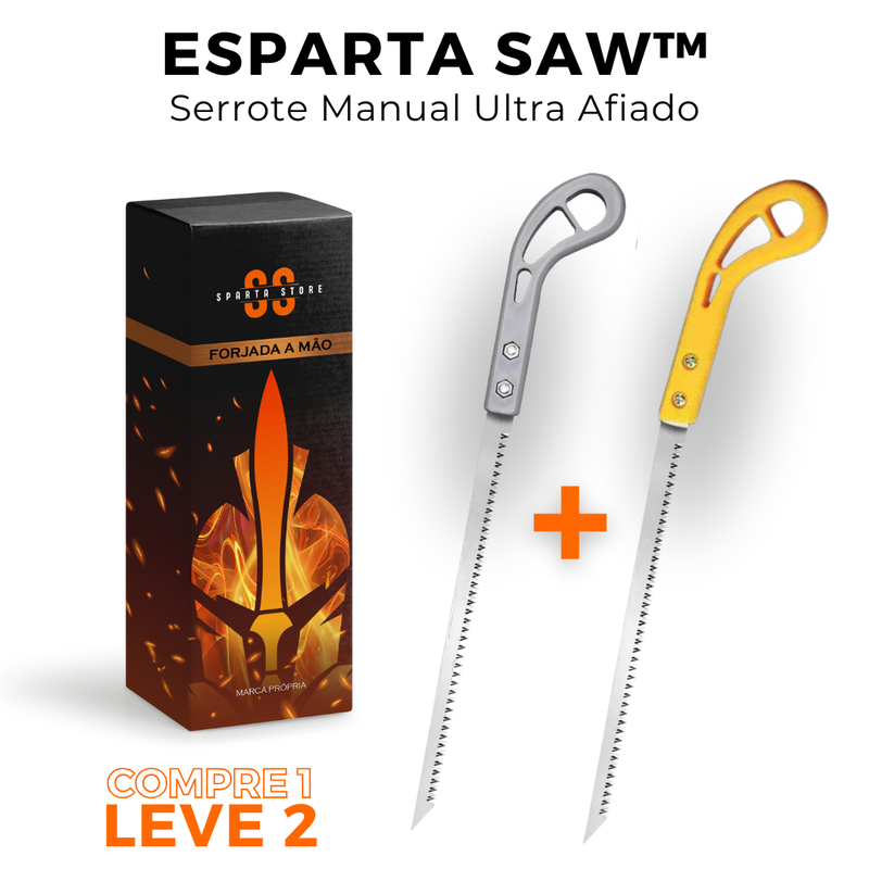 [PAGUE 1 LEVE 2] Serrote Manual Multiuso • Esparta Saw™