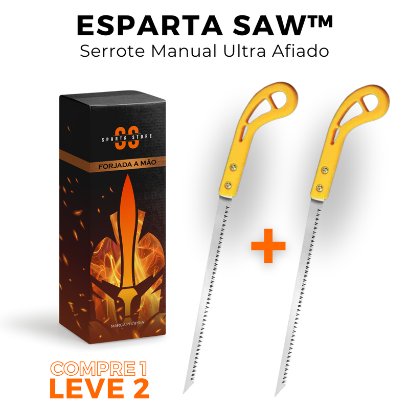 [PAGUE 1 LEVE 2] Serrote Manual Multiuso • Esparta Saw™