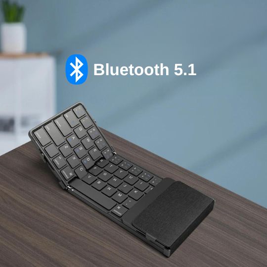 Teclado Portátil Dobrável FlexKey Pro