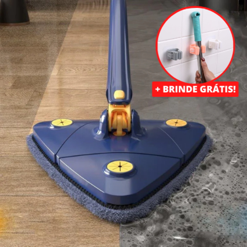 Mop de Limpeza Giratório - AdvancedClean© (+ Brinde Grátis!)