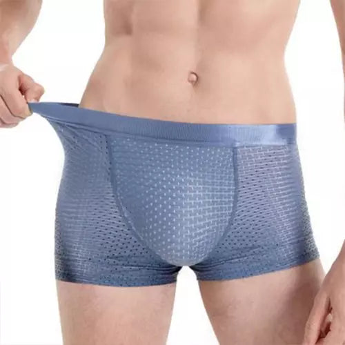 Cueca masculina respirável de seda gelada que aumenta bunda - Men's Secret