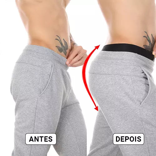 Cueca masculina respirável de seda gelada que aumenta bunda - Men's Secret