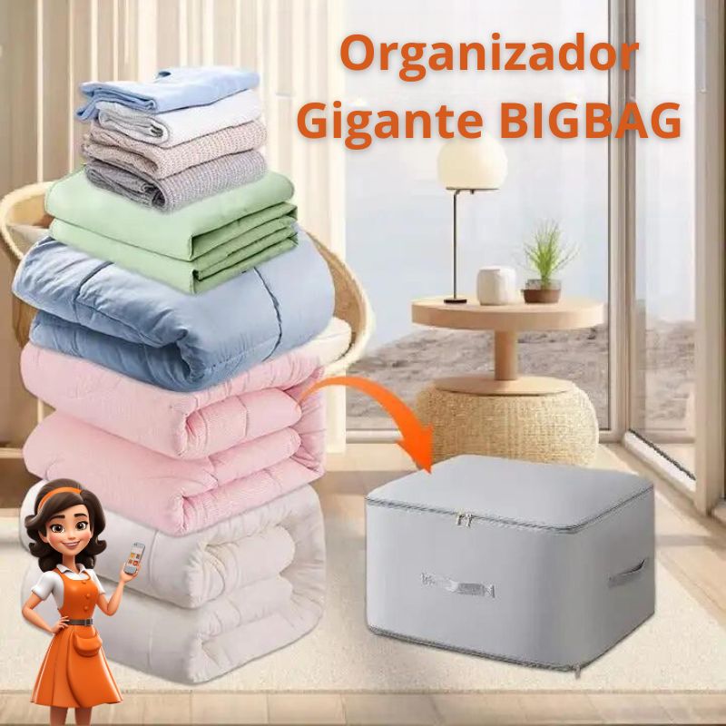 10 Peças Organizador Gigante BIGBAG Kit