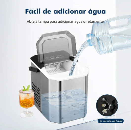 [Compre 1 Leve 2] Smartice - Maquina de Gelo Portátil - Queima Estoque Ano Novo Decora Lar