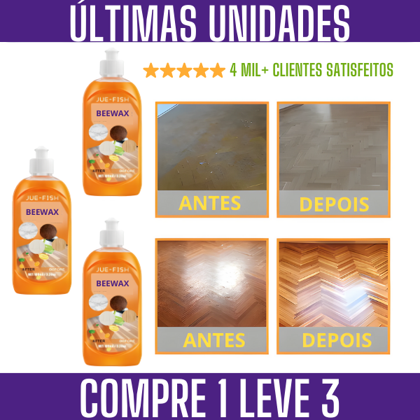 BeeWax - Restaurador Completo |COMPRE 1 LEVE 3| Frete Grátis