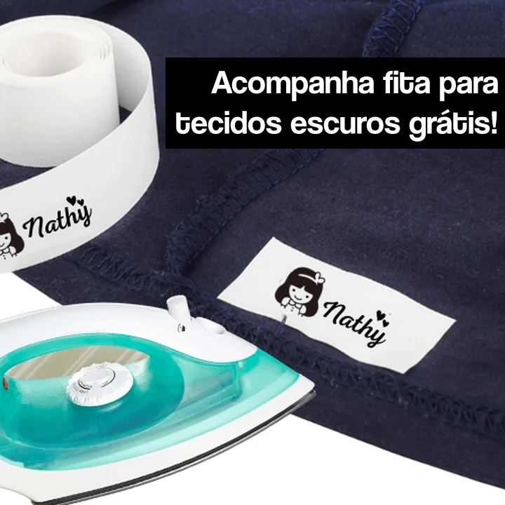 Carimbo Personalizável para Roupas Bichinhos [Frete Grátis + Presentes]