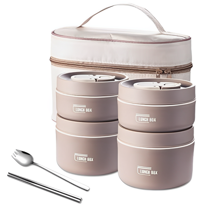 Kit Potes Térmicos Lunchbox + Brinde