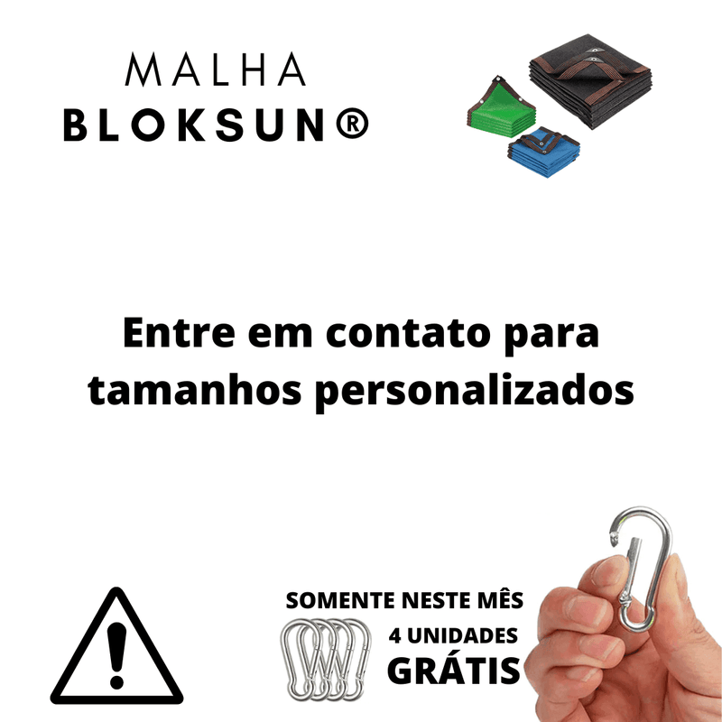 Sombreador Malha BlokSun® - Proteja Qualquer Coisa