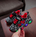 Tênis Kids Spiderman - Luminous Sneakers