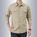 Camisa Masculina Militar Tático Mangas Compridas