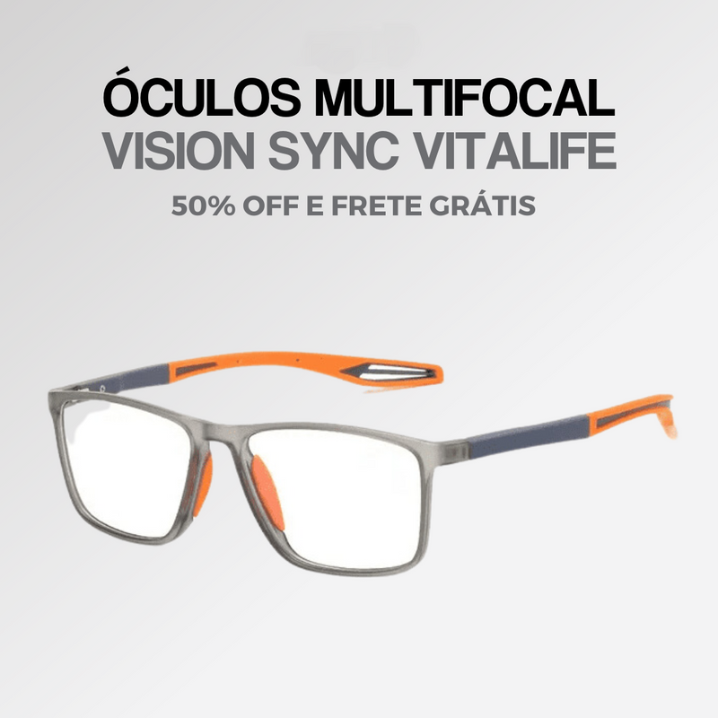 Óculos MultiFocal VisionSync + Brinde [Frete Grátis]