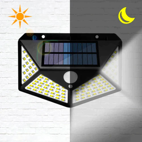 Luminária Solar LED com Sensor - Gaya | Pague 1 Leve 4 + Frete Grátis Só hoje